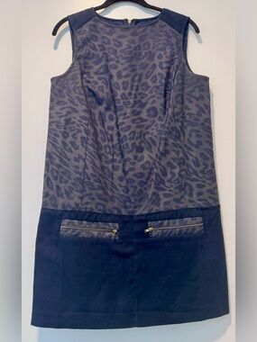 Label by Five Animal Print Sleeveless Sheath Dress Size 4
